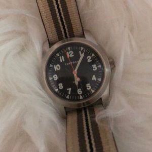 Boyfriend watch/ banded stripe